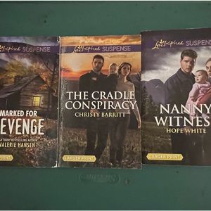 3 Lifetime Thriller books